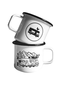 Landvergnügen Emailletasse